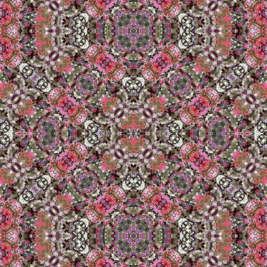 Kusursuz kare desenli. Soyut, dikişsiz doku. Yaratıcı bir geçmiş. kaleydoskop