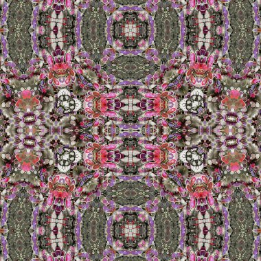 Kusursuz kare desenli. Soyut, dikişsiz doku. Yaratıcı bir geçmiş. kaleydoskop