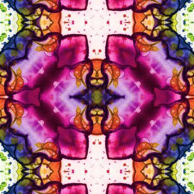 Kusursuz kare desenli. Soyut, dikişsiz doku. Yaratıcı bir geçmiş. kaleydoskop