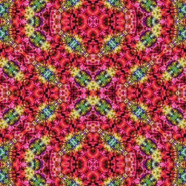 Kusursuz kare desenli. Soyut, dikişsiz doku. Yaratıcı bir geçmiş. kaleydoskop