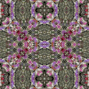 Kusursuz kare desenli. Soyut, dikişsiz doku. Yaratıcı bir geçmiş. kaleydoskop