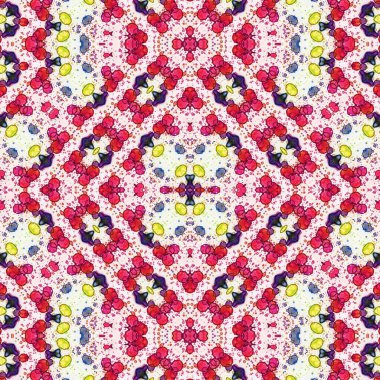 Kusursuz kare desenli. Soyut, dikişsiz doku. Yaratıcı bir geçmiş. kaleydoskop