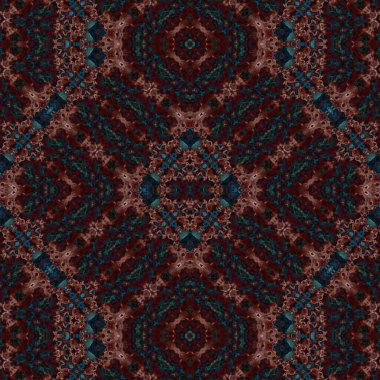 Kusursuz kare desenli. Soyut, dikişsiz doku. Yaratıcı bir geçmiş. kaleydoskop