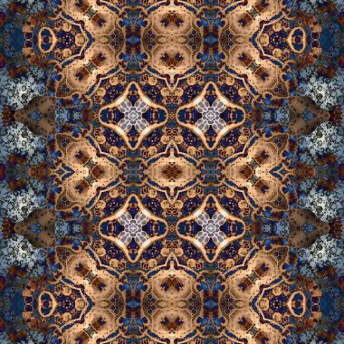 Kusursuz kare desenli. Soyut, dikişsiz doku. Yaratıcı bir geçmiş. kaleydoskop