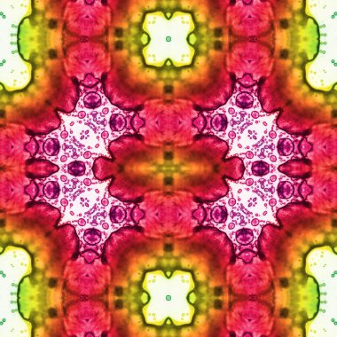 Kusursuz kare desenli. Soyut, dikişsiz doku. Yaratıcı bir geçmiş. kaleydoskop