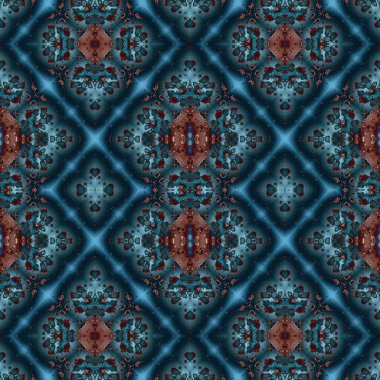 Kusursuz kare desenli. Soyut, dikişsiz doku. Yaratıcı bir geçmiş. kaleydoskop