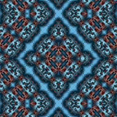 Kusursuz kare desenli. Soyut, dikişsiz doku. Yaratıcı bir geçmiş. kaleydoskop