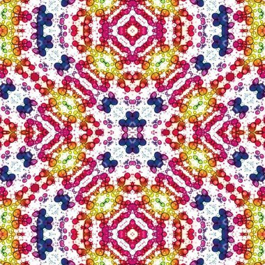 Kusursuz kare desenli. Soyut, dikişsiz doku. Yaratıcı bir geçmiş. kaleydoskop