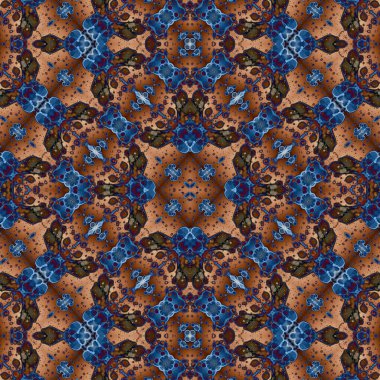 Kusursuz kare desenli. Soyut, dikişsiz doku. Yaratıcı bir geçmiş. kaleydoskop