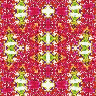 Kusursuz kare desenli. Soyut, dikişsiz doku. Yaratıcı bir geçmiş. kaleydoskop