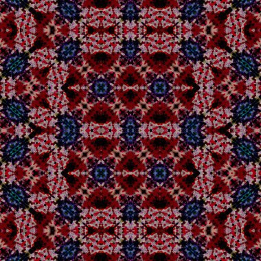 Kusursuz kare desenli. Soyut, dikişsiz doku. Yaratıcı bir geçmiş. kaleydoskop