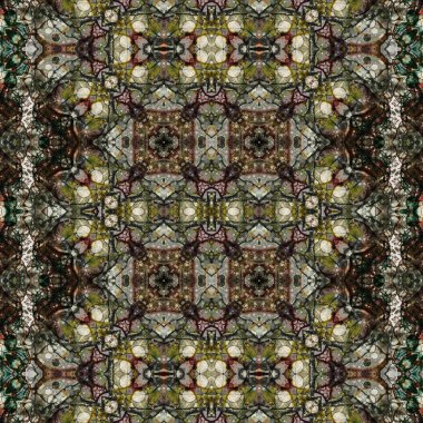 Kusursuz kare desenli. Soyut, dikişsiz doku. Yaratıcı bir geçmiş. kaleydoskop