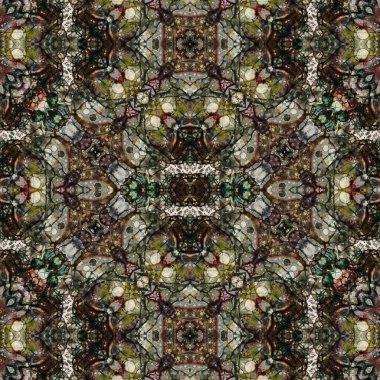 Kusursuz kare desenli. Soyut, dikişsiz doku. Yaratıcı bir geçmiş. kaleydoskop