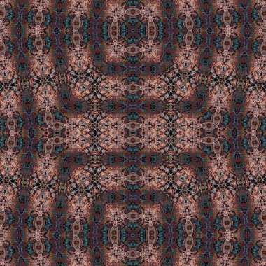 Seamless square pattern. Abstract seamless texture. Creative background. kaleidoscope