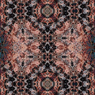 Kusursuz kare desenli. Soyut, dikişsiz doku. Yaratıcı bir geçmiş. kaleydoskop