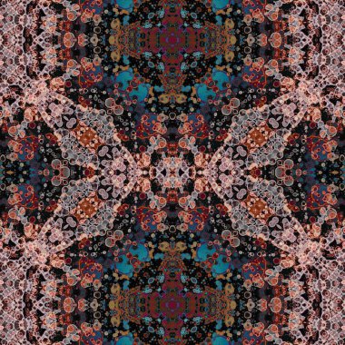 Kusursuz kare desenli. Soyut, dikişsiz doku. Yaratıcı bir geçmiş. kaleydoskop