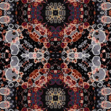 Kusursuz kare desenli. Soyut, dikişsiz doku. Yaratıcı bir geçmiş. kaleydoskop