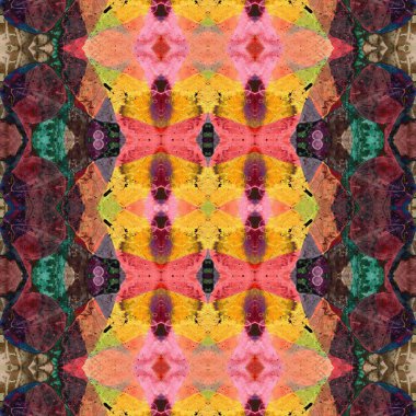 Kusursuz kare desenli. Soyut, dikişsiz doku. Yaratıcı bir geçmiş. kaleydoskop