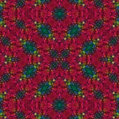 Kusursuz kare desenli. Soyut, dikişsiz doku. Yaratıcı bir geçmiş. kaleydoskop