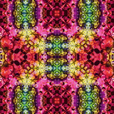 Kusursuz kare desenli. Soyut, dikişsiz doku. Yaratıcı bir geçmiş. kaleydoskop