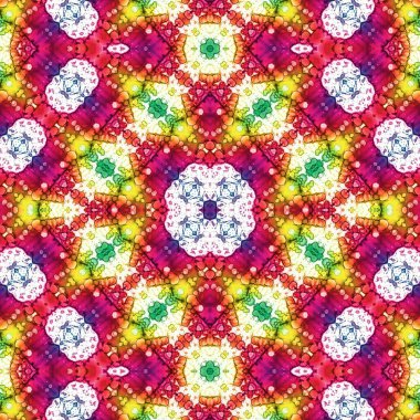 Kusursuz kare desenli. Soyut, dikişsiz doku. Yaratıcı bir geçmiş. kaleydoskop