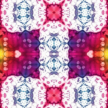 Kusursuz kare desenli. Soyut, dikişsiz doku. Yaratıcı bir geçmiş. kaleydoskop