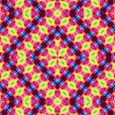 Kusursuz kare desenli. Soyut, dikişsiz doku. Yaratıcı bir geçmiş. kaleydoskop