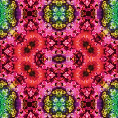 Kusursuz kare desenli. Soyut, dikişsiz doku. Yaratıcı bir geçmiş. kaleydoskop