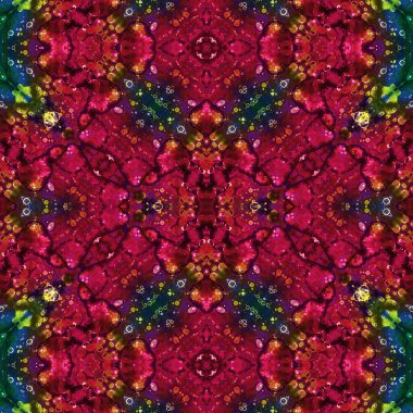 Kusursuz kare desenli. Soyut, dikişsiz doku. Yaratıcı bir geçmiş. kaleydoskop