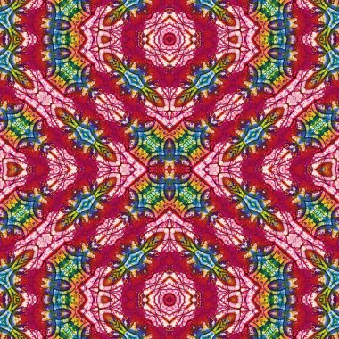 Kusursuz kare desenli. Soyut, dikişsiz doku. Yaratıcı bir geçmiş. kaleydoskop