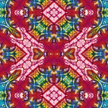 Kusursuz kare desenli. Soyut, dikişsiz doku. Yaratıcı bir geçmiş. kaleydoskop