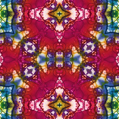 Kusursuz kare desenli. Soyut, dikişsiz doku. Yaratıcı bir geçmiş. kaleydoskop