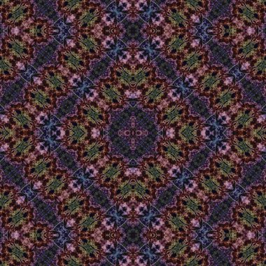 Kusursuz kare desenli. Soyut, dikişsiz doku. Yaratıcı bir geçmiş. kaleydoskop