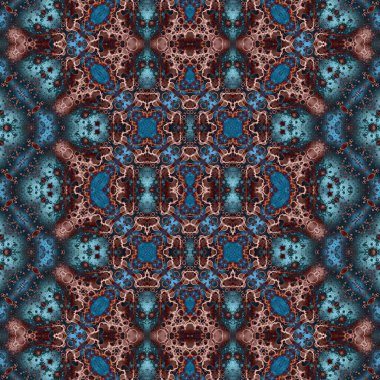 Kusursuz kare desenli. Soyut, dikişsiz doku. Yaratıcı bir geçmiş. kaleydoskop