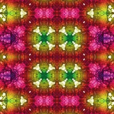 Kusursuz kare desenli. Soyut, dikişsiz doku. Yaratıcı bir geçmiş. kaleydoskop