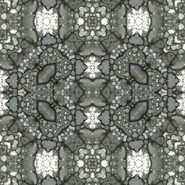 Kusursuz kare desenli. Soyut, dikişsiz doku. Yaratıcı bir geçmiş. kaleydoskop