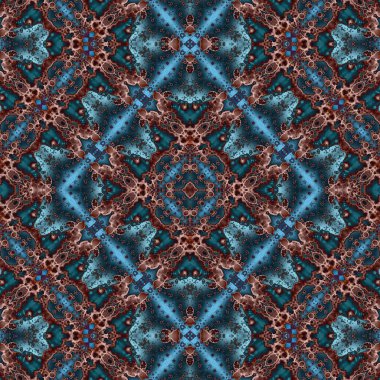 Kusursuz kare desenli. Soyut, dikişsiz doku. Yaratıcı bir geçmiş. kaleydoskop