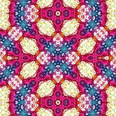 Kusursuz kare desenli. Soyut, dikişsiz doku. Yaratıcı bir geçmiş. kaleydoskop