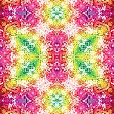 Kusursuz kare desenli. Soyut, dikişsiz doku. Yaratıcı bir geçmiş. kaleydoskop