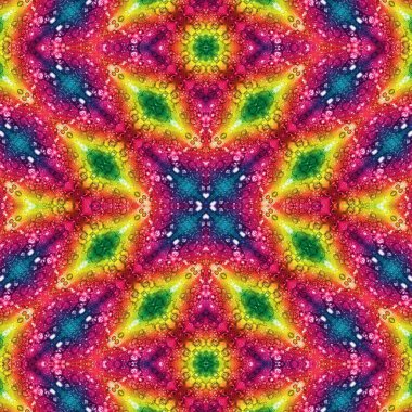 Kusursuz kare desenli. Soyut, dikişsiz doku. Yaratıcı bir geçmiş. kaleydoskop