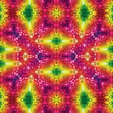 Kusursuz kare desenli. Soyut, dikişsiz doku. Yaratıcı bir geçmiş. kaleydoskop