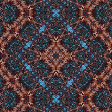 Kusursuz kare desenli. Soyut, dikişsiz doku. Yaratıcı bir geçmiş. kaleydoskop