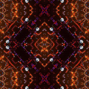 Kusursuz kare desenli. Soyut, dikişsiz doku. Yaratıcı bir geçmiş. kaleydoskop