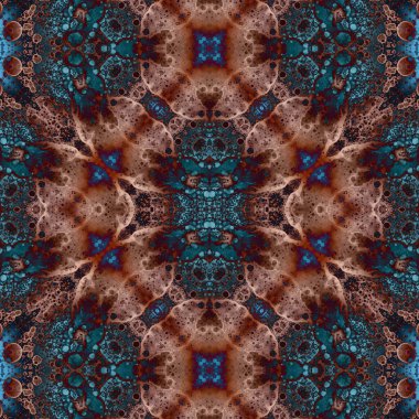 Kusursuz kare desenli. Soyut, dikişsiz doku. Yaratıcı bir geçmiş. kaleydoskop