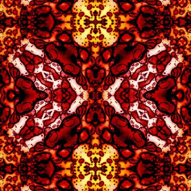 Kusursuz kare desenli. Soyut, dikişsiz doku. Yaratıcı bir geçmiş. kaleydoskop