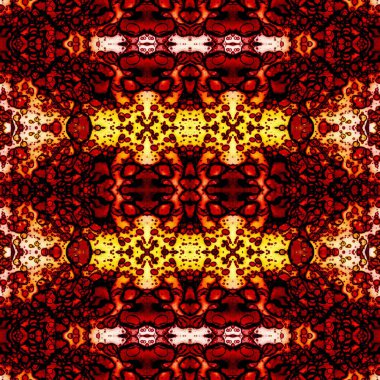 Kusursuz kare desenli. Soyut, dikişsiz doku. Yaratıcı bir geçmiş. kaleydoskop