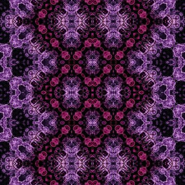 Seamless square pattern. Abstract seamless texture. Creative background. kaleidoscope