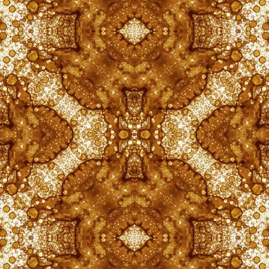 Seamless square pattern. Abstract seamless texture. Creative background. kaleidoscope