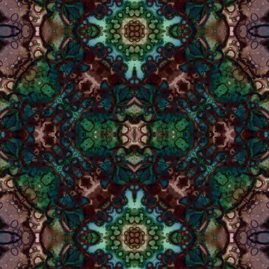 Kusursuz kare desenli. Soyut, dikişsiz doku. Yaratıcı bir geçmiş. kaleydoskop