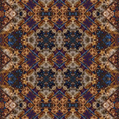 Kusursuz kare desenli. Soyut, dikişsiz doku. Yaratıcı bir geçmiş. kaleydoskop